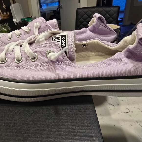 Converse Chuck Taylor All Star Shoreline Slip Womens Casual Shoes 7.5 Amethyst - Picture 1 of 16